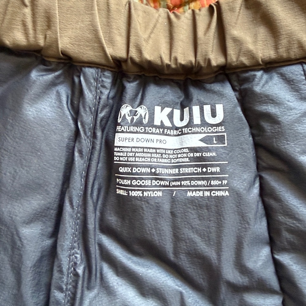 Kuiu Super Down Pro Pant    Mens Large - Picture 6 of 7